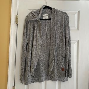 Abercrombie Kids, grey cardigan, children’s size 15/16